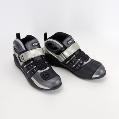 エルフ（elf）シンテーゼ13 ライディングシューズ（シルバー/メタ