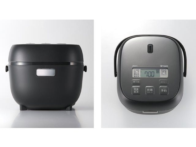 タイガー マイコンジャー炊飯器 炊きたて 3合炊き メタルブラック JBS