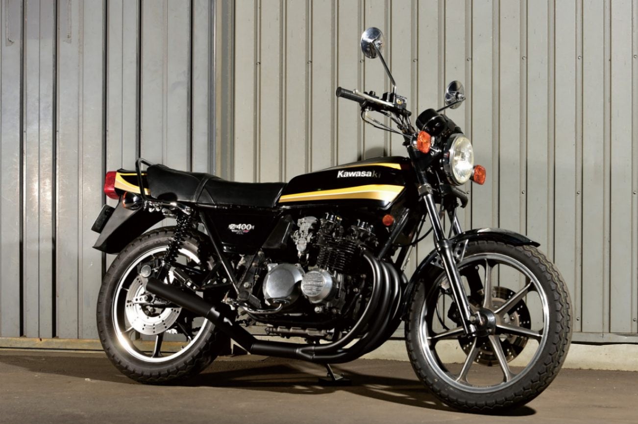 ショート管 Z400FX BK （E1～E3） （Z550FX取付可） （K5） | マフラー