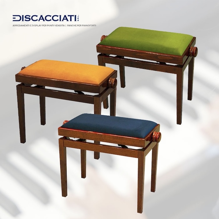 DISCACCIATI（ディスカチャーチ）MODEL 105 R ピアノ椅子 直脚