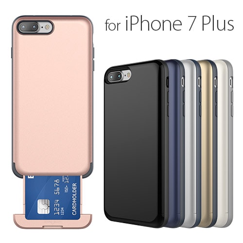 iPhone 8 Plus / 7 Plus ケース カバー NINE O'Clock Card Slot case