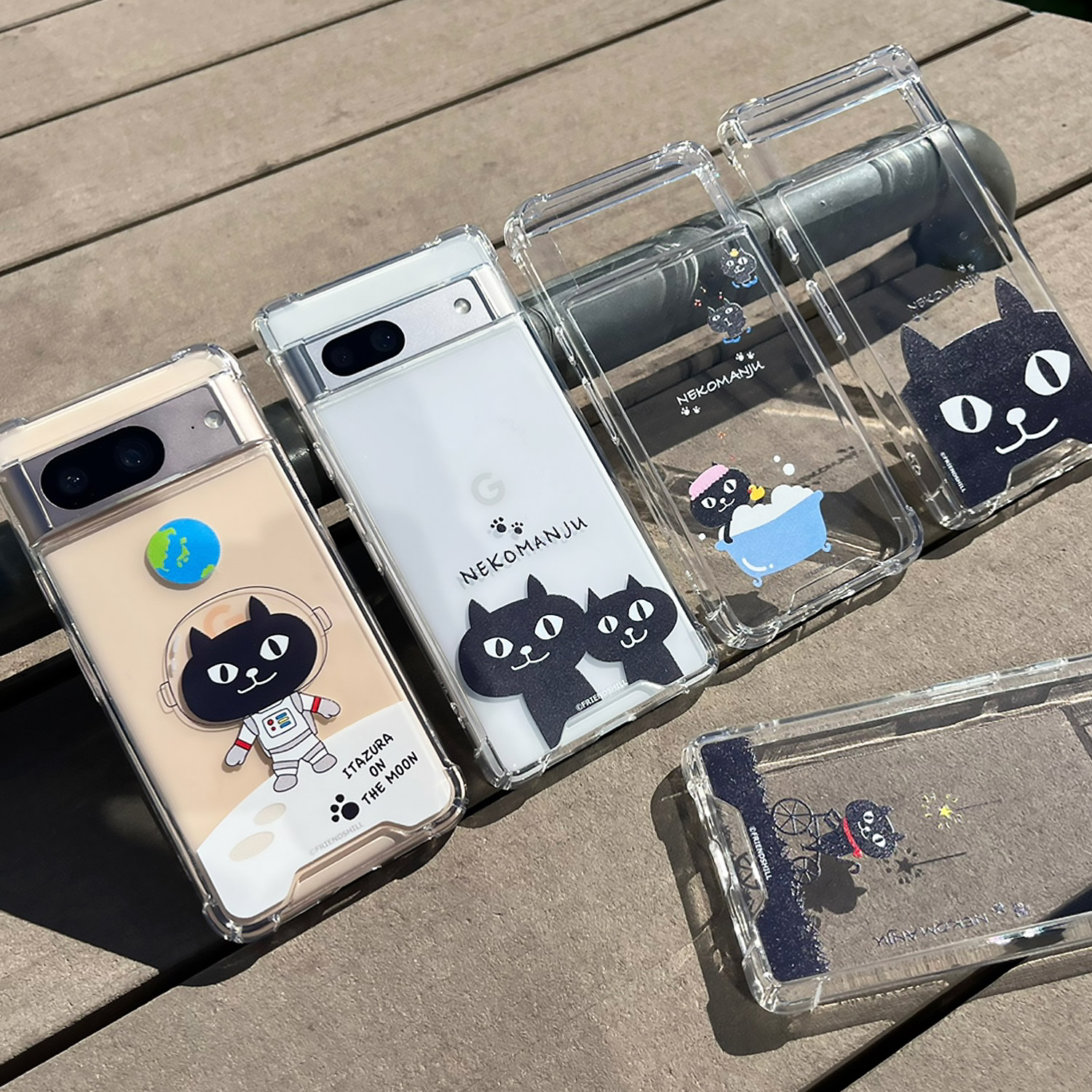 abbi FRIENDS（アビィフレンズ） [Google Pixel 7a / 8 / 8a 用] ネコ