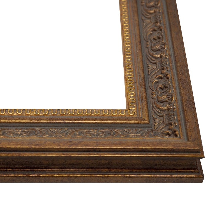 デッサン額縁 8203/アンティークゴールド A3（420×297mm） 前面UV