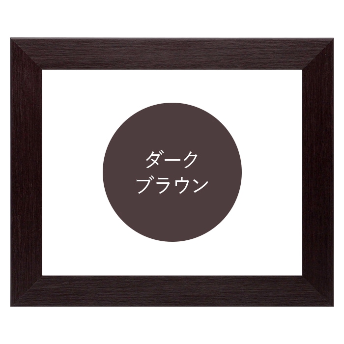 写真用額縁 1530/ダークブラウン 写真A3（420×297mm） 前面UVカット