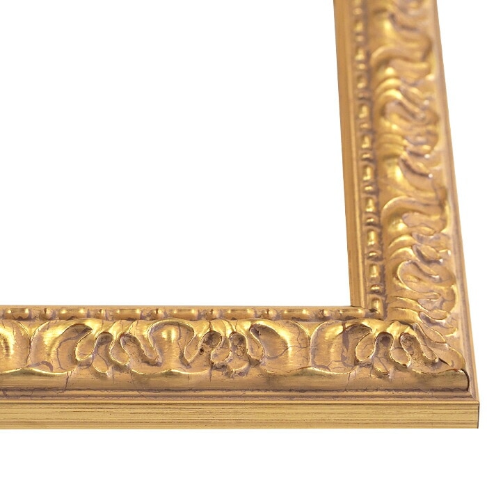 油絵額縁 246/ゴールド F12号（606×500mm） 前面UVカットアクリル仕様