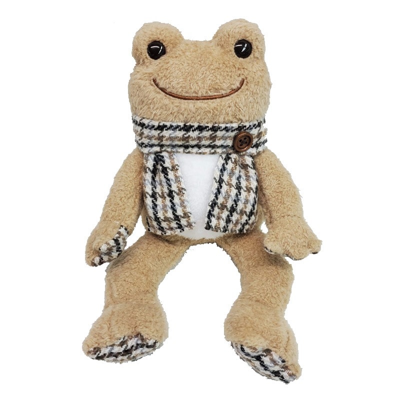 かえるのピクルス ピクルス ブラウンチェック ビーンドール BR