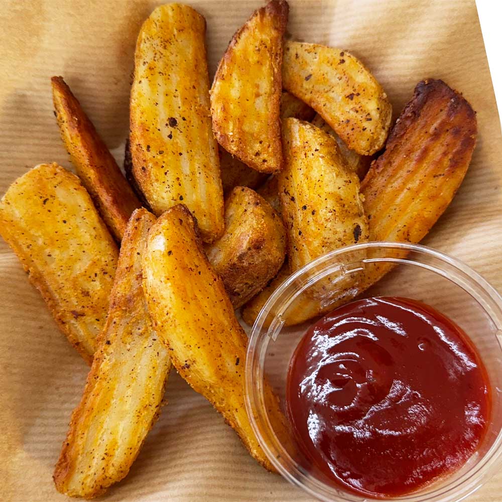 ハインツ フレンチフライポテト クリスピーガーリック味(ウェッジ