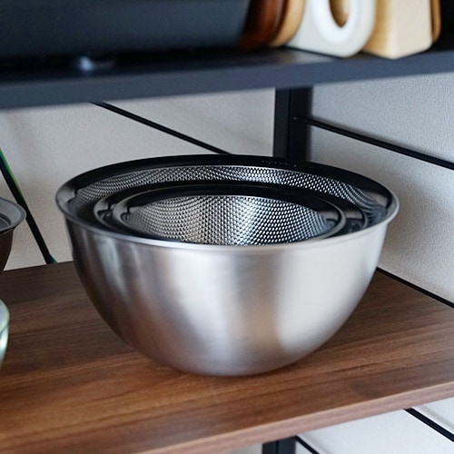 柳宗理 ステンレスボール & パンチングストレーナー 6点セット （16.19