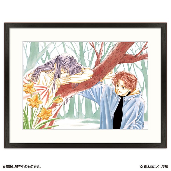 嶋木あこ20周年記念 サイン入り複製原画「ぴんとこな A」（原寸大A3