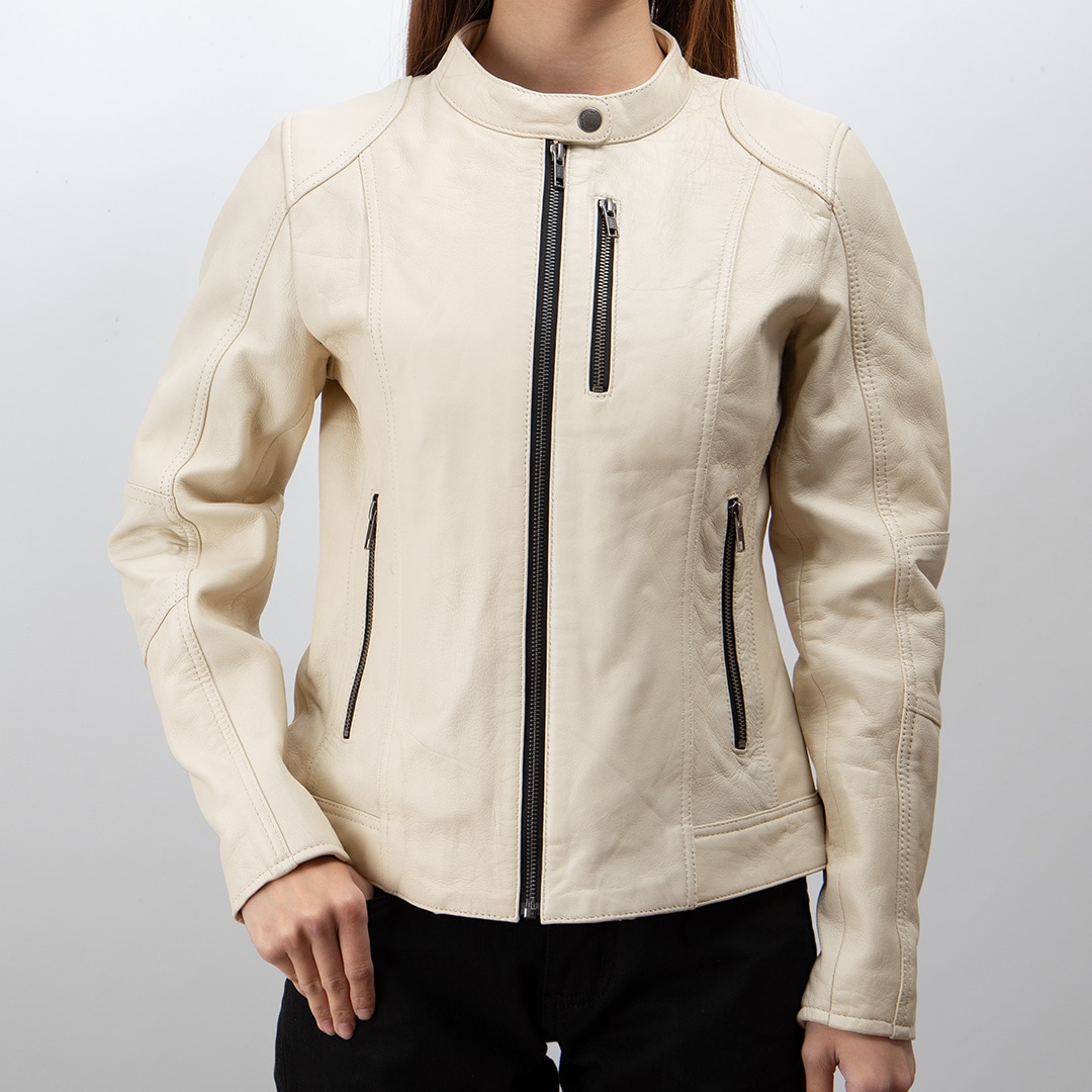 バイク レディースレザージャケット[FR20SJ-9] ウェア,レディース