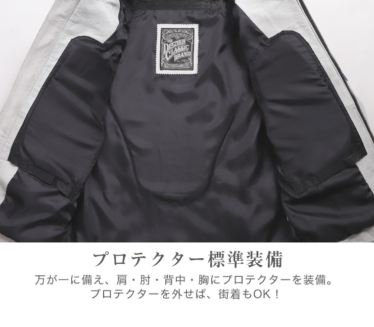 バイク レザートリコロールジャケット [21SJ-2] ウェア,メンズ