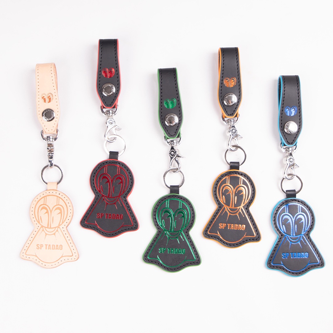 バイク 【SP忠男コラボ】SP忠男キーホルダー[SPK-1] レザーアイテム