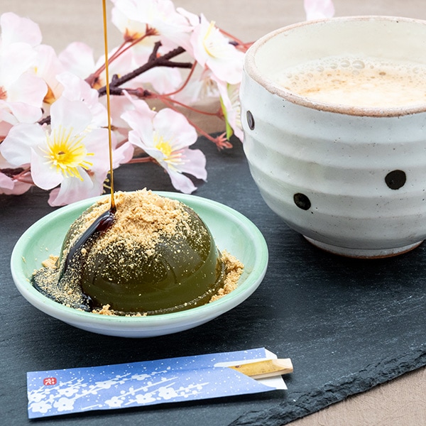 華緑園本舗】亀久堂 くず餅詰合せ（10個） kmkd-g10wm