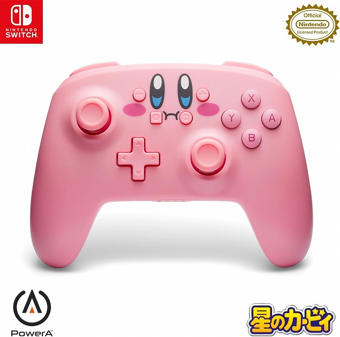 Nintendo Switch ワイヤレスコントローラー 星のカービィ 任天堂