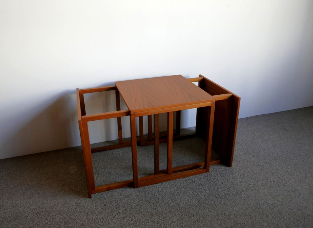 NEST OF CUBE TABLE BY KAI KRISTIANSEN