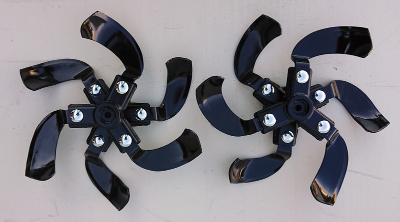 ねぎ管理機用アタッチメント爪軸アッシ（210）カバー・補強付 1884