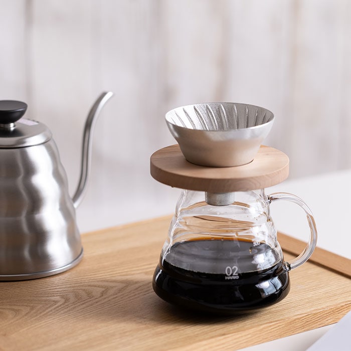 V60ドリッパー - SUZU - S｜錫製雑貨・酒器の通販は能作オンライン