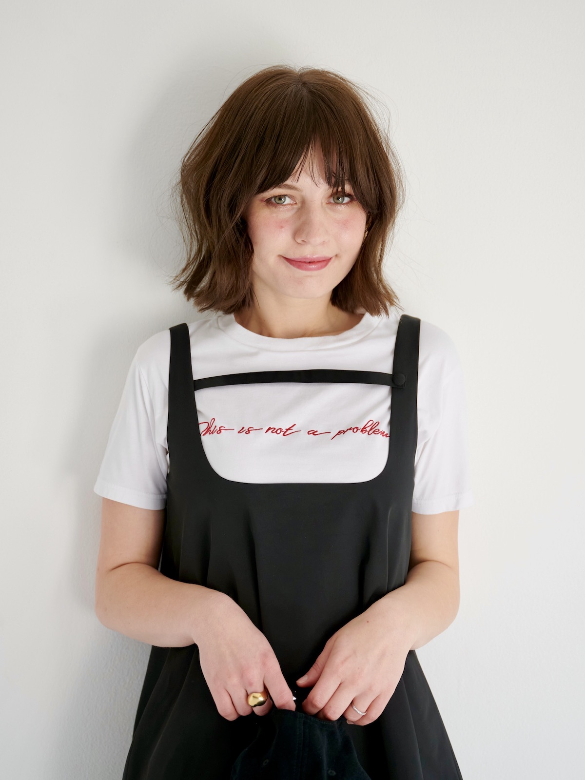 Uラインジャンパーワンピース | DRESS | OBLI