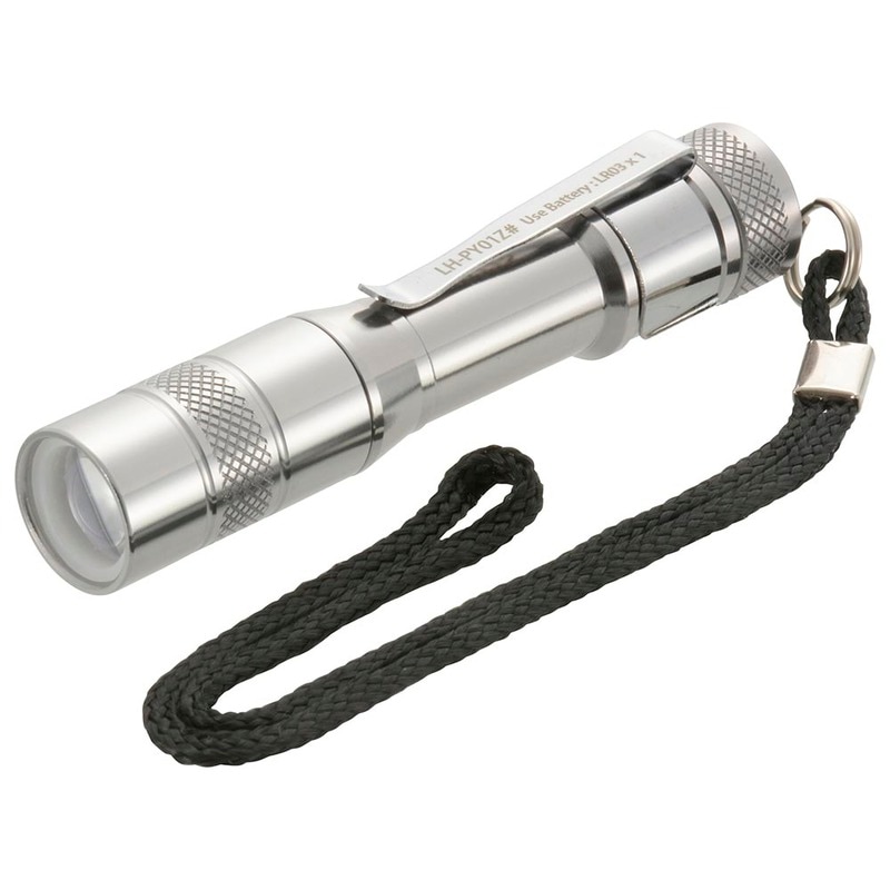 防水LEDペンライト フォーカス付 100ルーメン｜LH-PY01Z-S2 08-1006