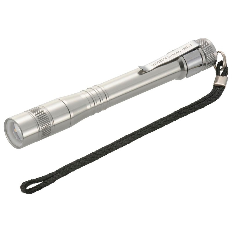 防水LEDペンライト フォーカス付 200ルーメン｜LH-PY02Z-S2 08-1007