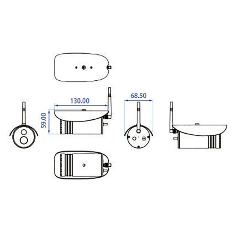 マザーツール ワイヤレスセキュリティカメラ MT-WCM300増設用｜MTW