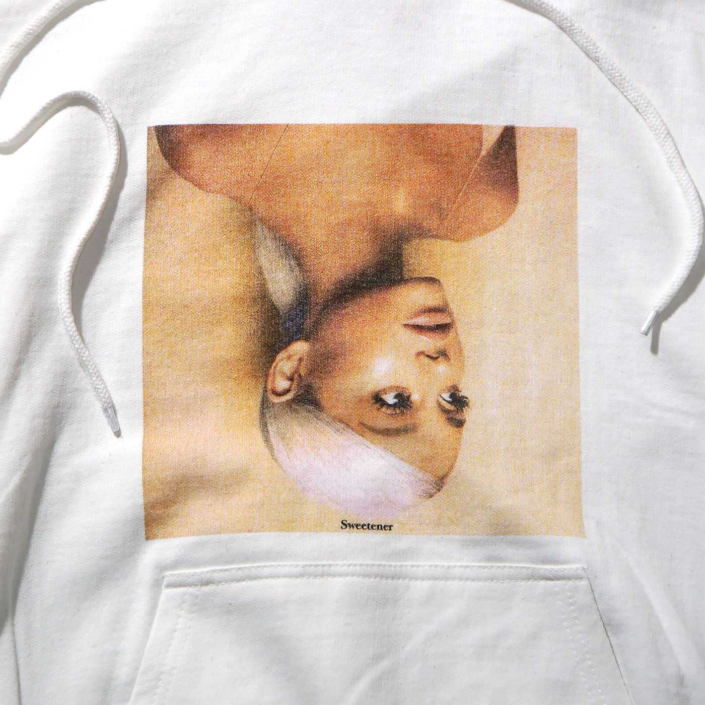 ARIANA GRANDE パーカー Sweetener-White | OSOMALO バンドTシャツの通販