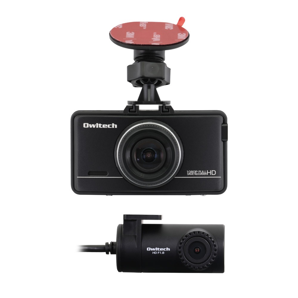 ドライブレコーダー 脇阪寿一氏監修 あおり運転対策に前後2カメラ