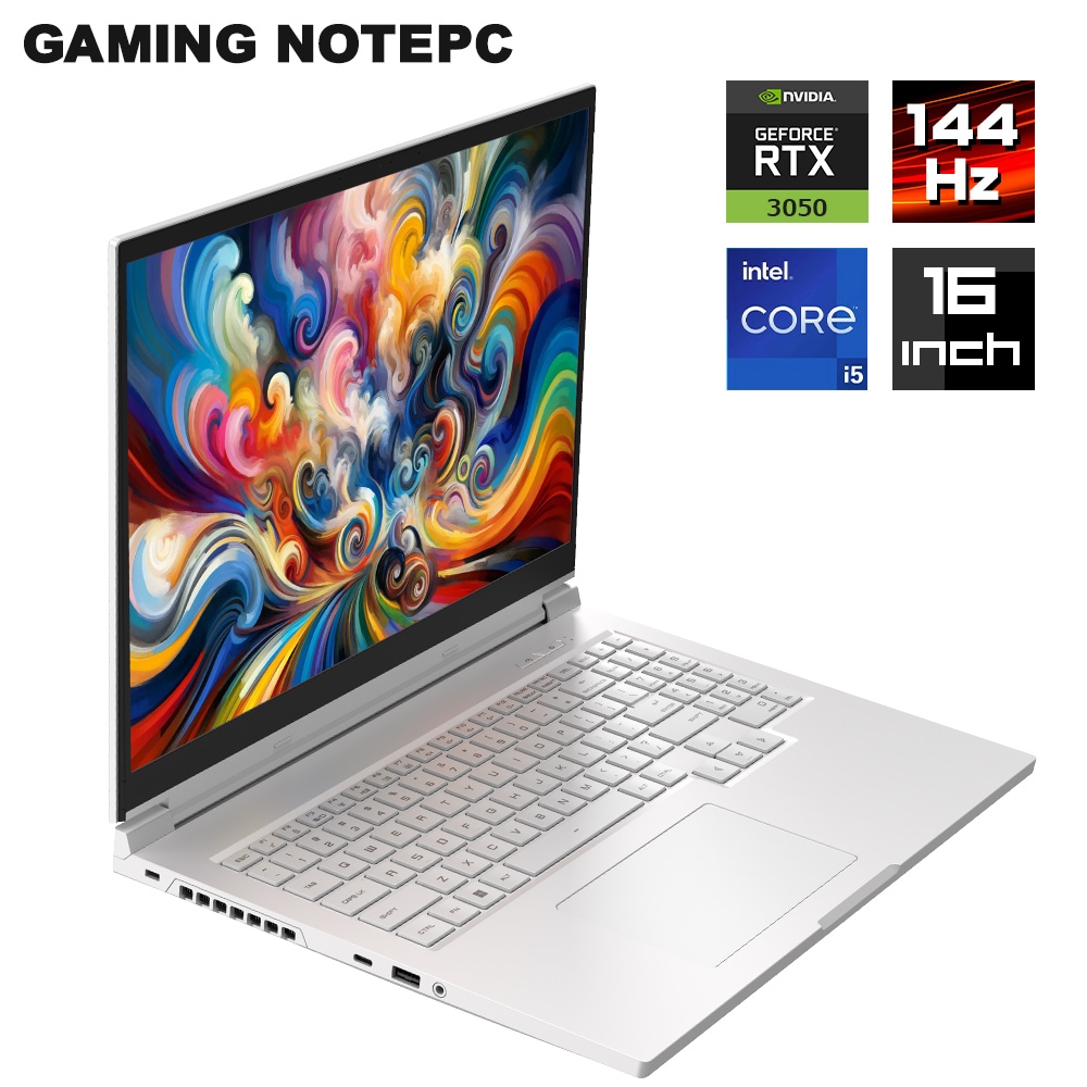 ゲーミングPC ノートパソコン ホワイト GeForce RTX3050 第13世代