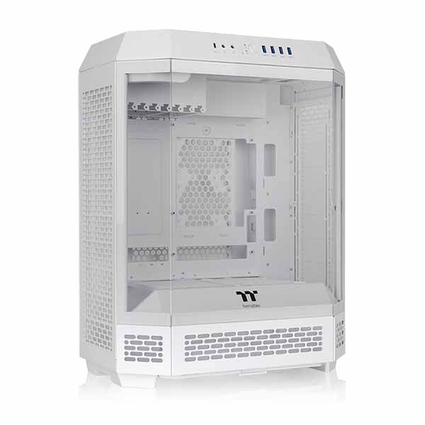 Thermaltake The Tower 600 Snow 八角柱デザイン採用 ミドルタワー型PC