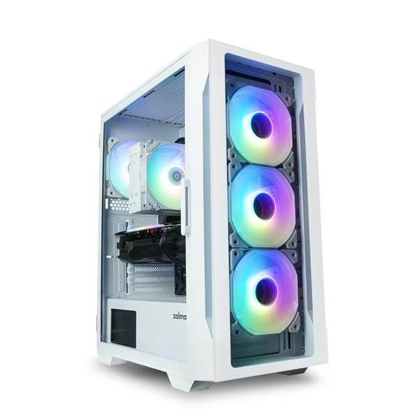 ZALMAN i3 NEO TG White ミドルタワー型PCケース ホワイト｜I3 NEO TG