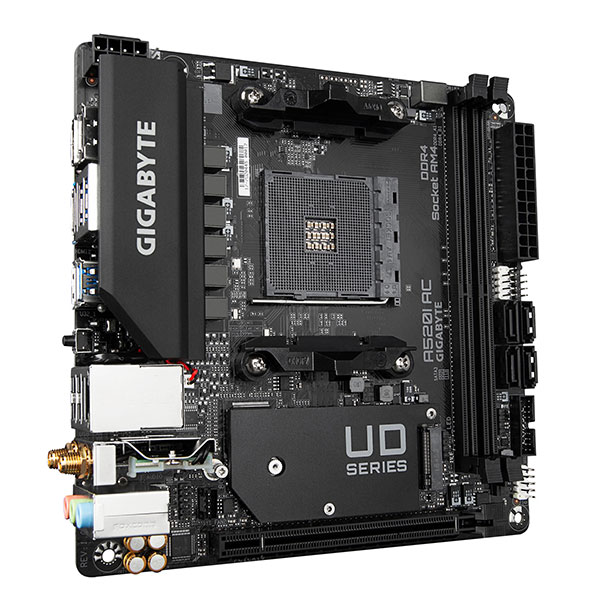 GIGABYTE A520I AC Ultra Durable Mini-ITX マザーボード通販｜PC4U