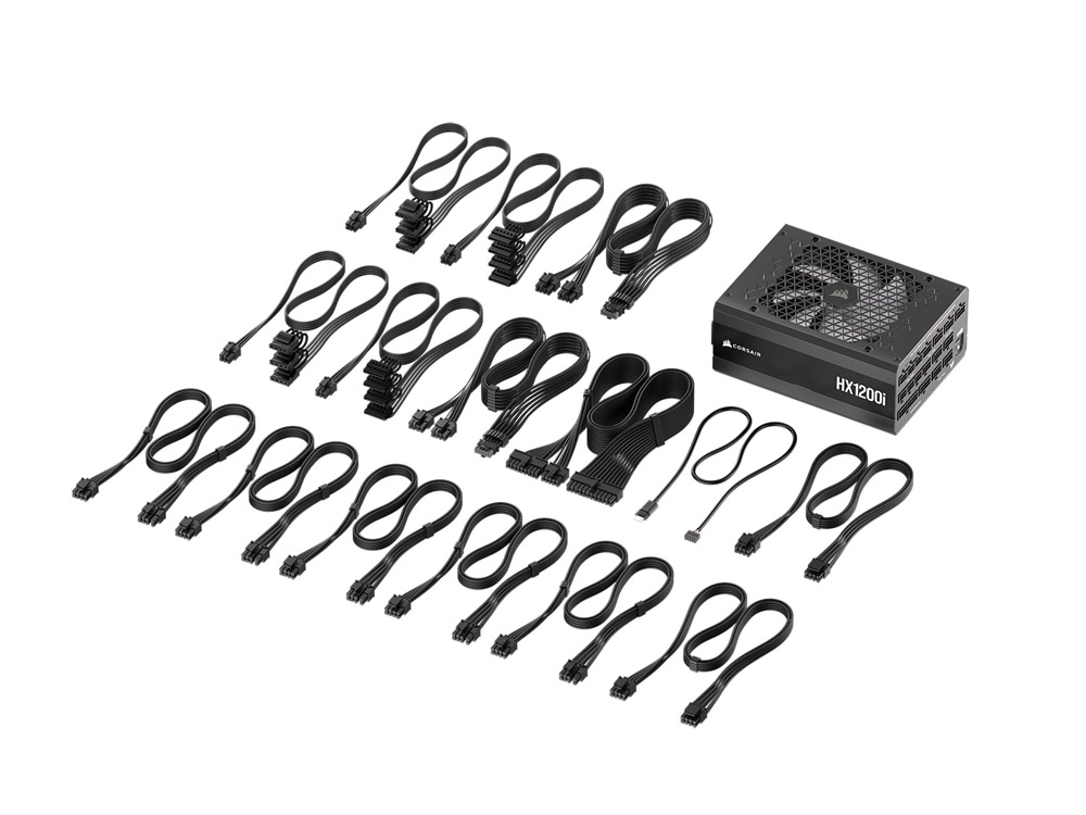 Corsair HX1200i 2025 フルモジュラー PC電源ユニット 1200W ブラック