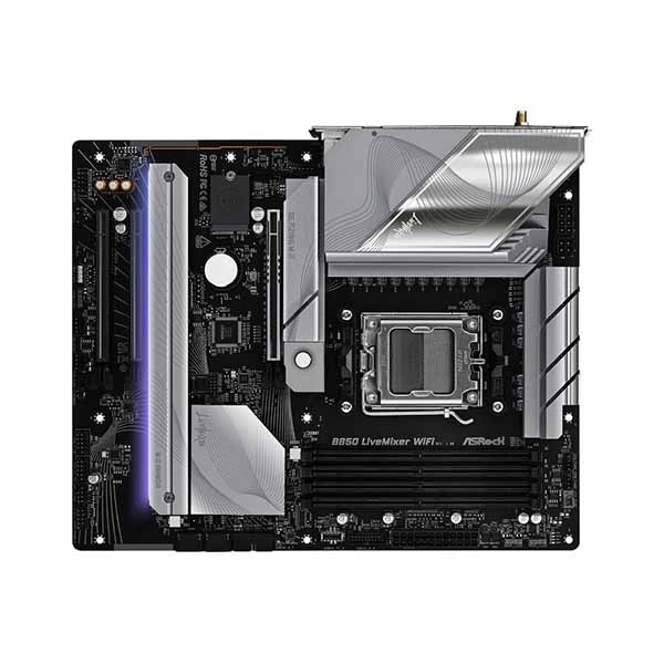 ASRock B850 LiveMixer WiFi 高品質コンポーネント搭載 ATX