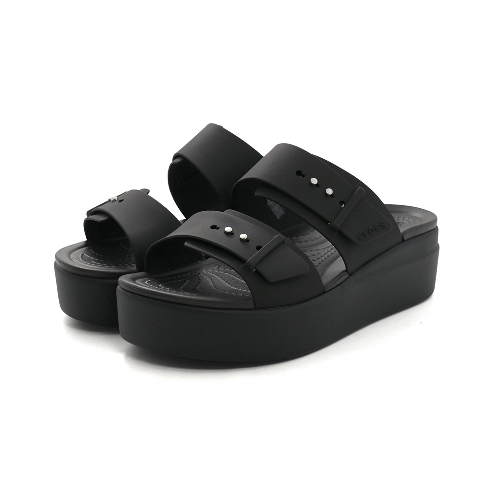 サンダル クロックス crocs ブルックリンサンダルローウェッジウィメン