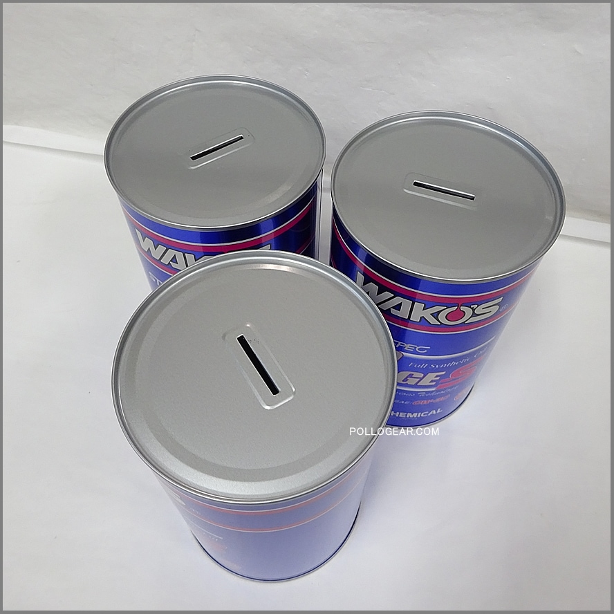 WAKO'S 貯金缶☆3缶セット ワコーズ オイル缶 4CT プロステージS