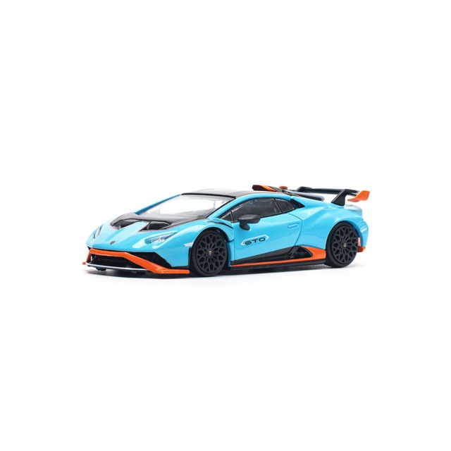 1/64 LAMBORGHINI HURAC??N STO BLU LAUFEY/ARANCIO XANTO