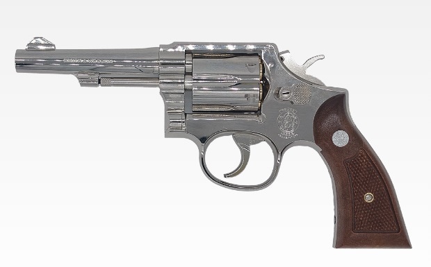 タナカワークス S&W M10 Military & Police 4inch .38 Special Nickel