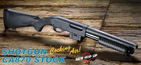 golf大好き　マルゼン　ＣＡ870 ショットガン　エアガン マルゼン CA870/TAC-10-エアーコッキングショットガン- > ショットガン