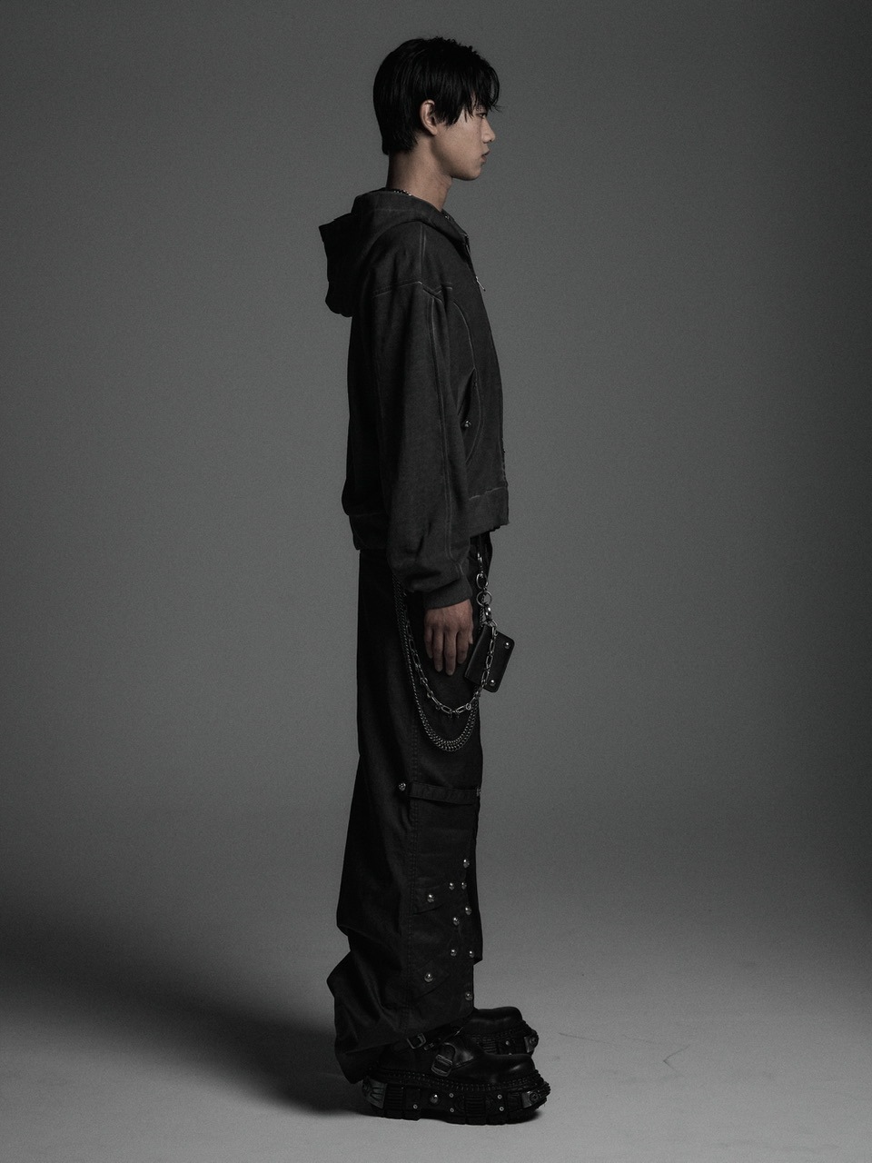 Rosen Kreuz】CYCLEYOKE ZIP UP HOODIE | OUR BRAND,Rosen Kreuz