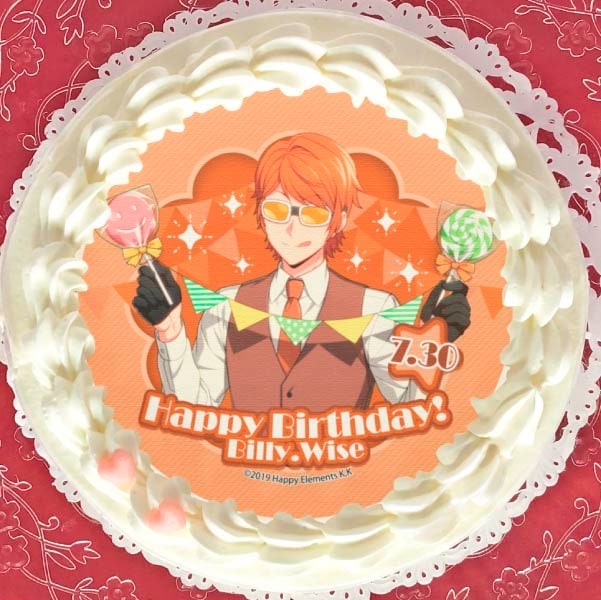 バースデープリケーキ2023（ビリー・ワイズ）【特典缶バッジ付き