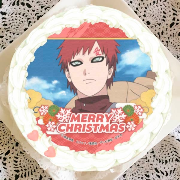 Xmasプリケーキ2023（我愛羅）【特典缶バッジ付き】[NARUTO-ナルト