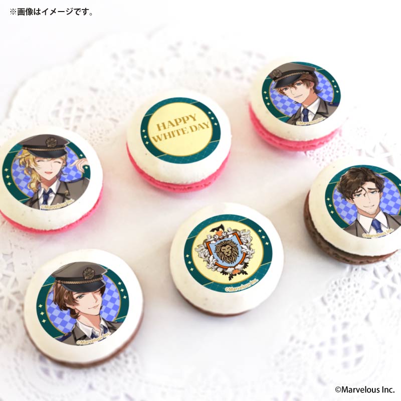 ホワイトデープリマカロン6個セット2026（フランス）【特典缶バッジ