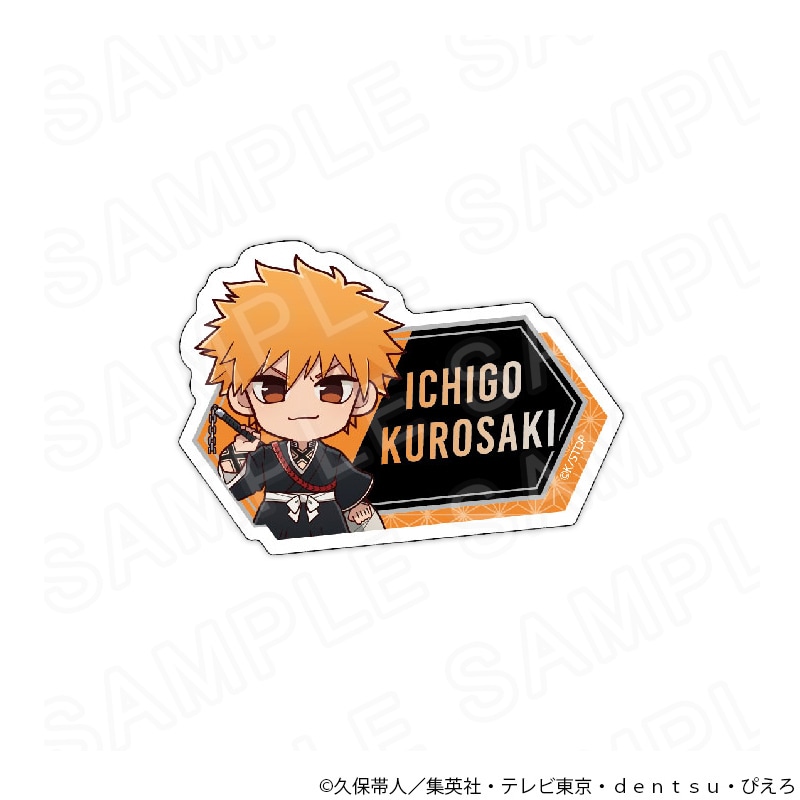 TVアニメ『BLEACH 千年血戦篇』POPUPSHOP ネームバッジ 黒崎一護