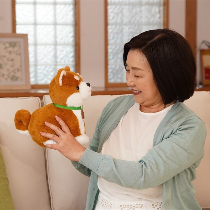 こんにちワン！しばいぬコウタ（バンダナ付き） | おしゃべり人形しば