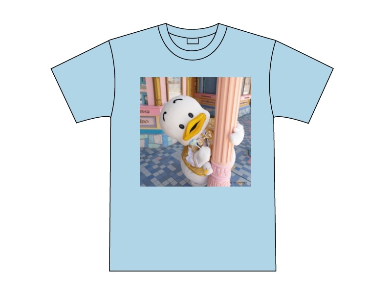 推しキャラ工房】あひるのペックル あそぼうよ 【Tシャツ】| Sanrio