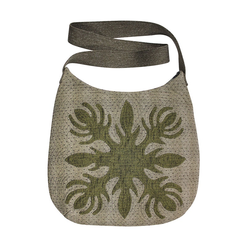 ハワイアンキルトのショルダーバッグ* | パッチワークキット,パッチ