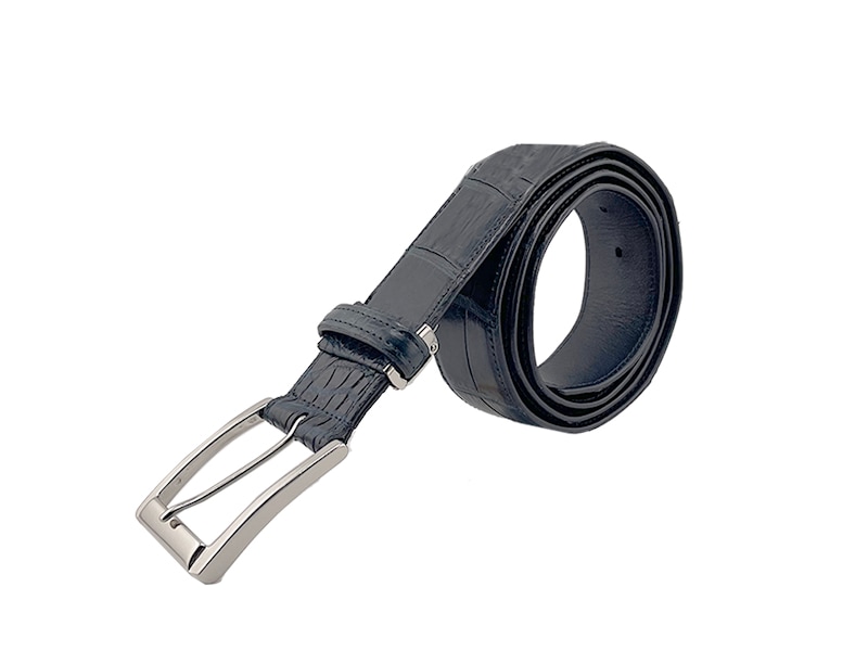 クロコダイル マット 40ミリ ベルト ネイビー | その他アイテム,ベルト