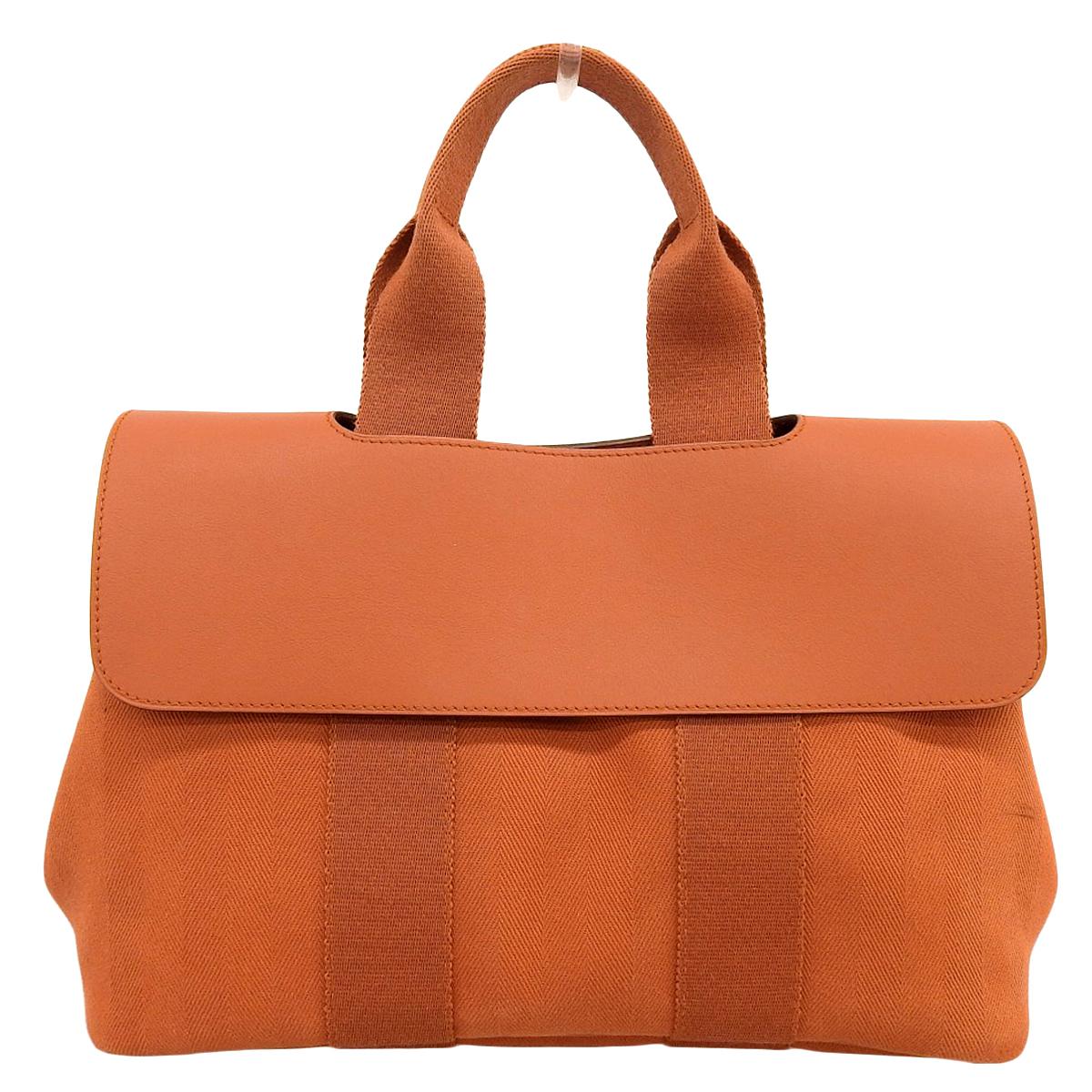 エルメス HERMES ヴァルパライソPM ハンドバッグ トワルシェブロン