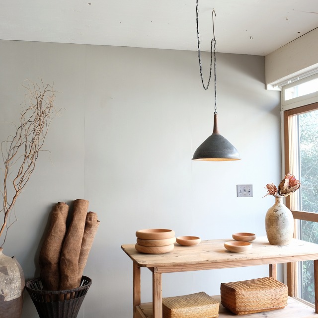 銅の漏斗 ペンダントライト 鎖｜照明・ライト,ペンダントライト｜古