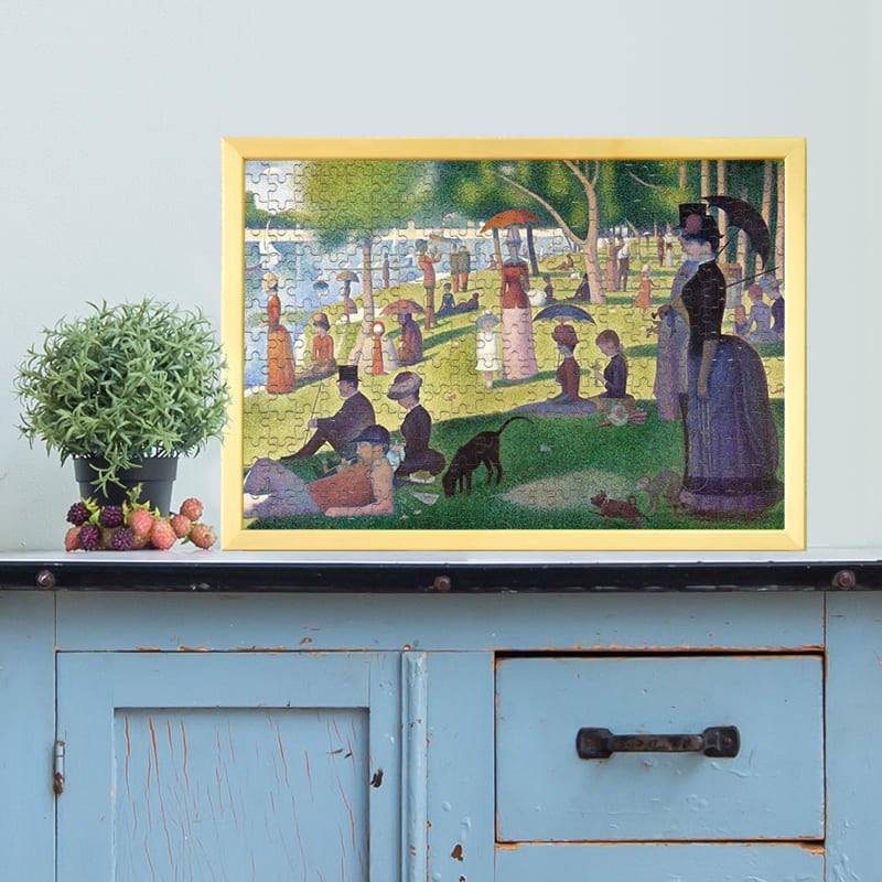 グランド・ジャット島の日曜日の午後 ジョルジュ・スーラ